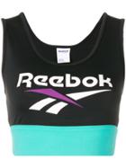 Reebok Sports Logo Top - Black