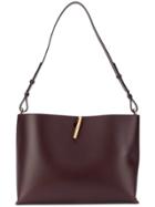 Sophie Hulme The Pinch Shoulder Bag - Red