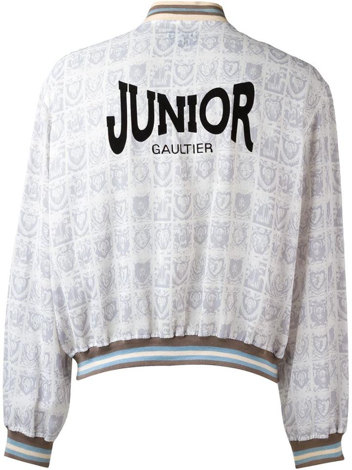 Jean Paul Gaultier Vintage 'sacred Heart' Bomber Jacket