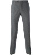 Pt01 Slim Tailored Trousers, Men's, Size: 48, Grey, Virgin Wool/spandex/elastane