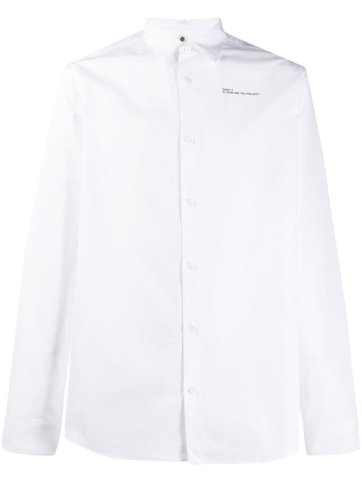 Oamc Daniel Johnston Shirt - White