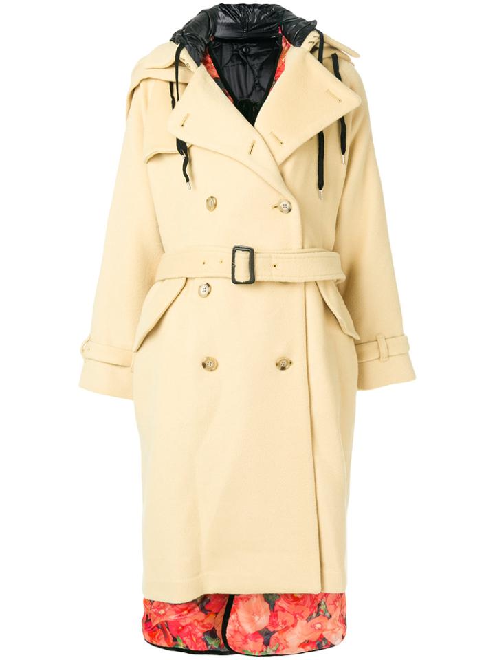 Facetasm Classic Trench Coat - Nude & Neutrals