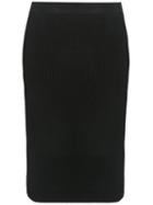 Cecilia Prado - Knitted Skirt - Women - Acrylic/lurex/viscose - M, Black, Acrylic/lurex/viscose