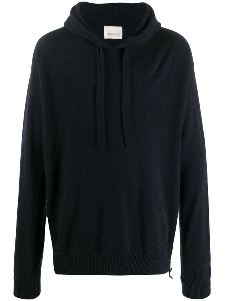 Laneus Minimal Hoodie - Blue