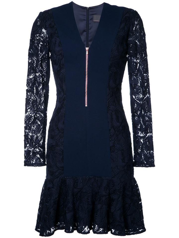 Ginger & Smart - Envision Dress - Women - Cotton/nylon - 6, Blue, Cotton/nylon