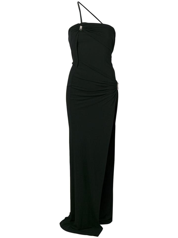 Dsquared2 Ruched Long Dress - Black
