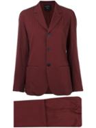 Jean Paul Gaultier Vintage Pinstriped Suit, Women's, Size: 40, Pink/purple