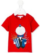 Little Marc Jacobs - Popcorn Print T-shirt - Kids - Cotton - 18 Mth, Red