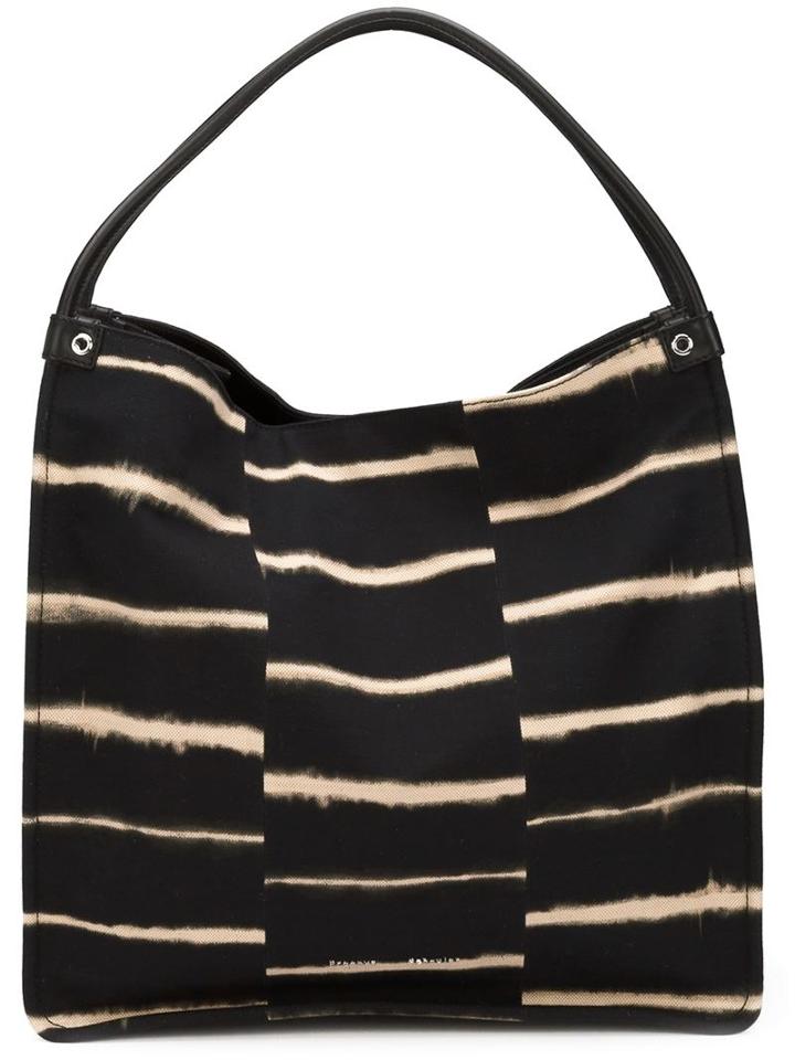 Proenza Schouler Tie-dye Stripe Shopper Tote