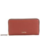 Calvin Klein Continental Wallet - Red