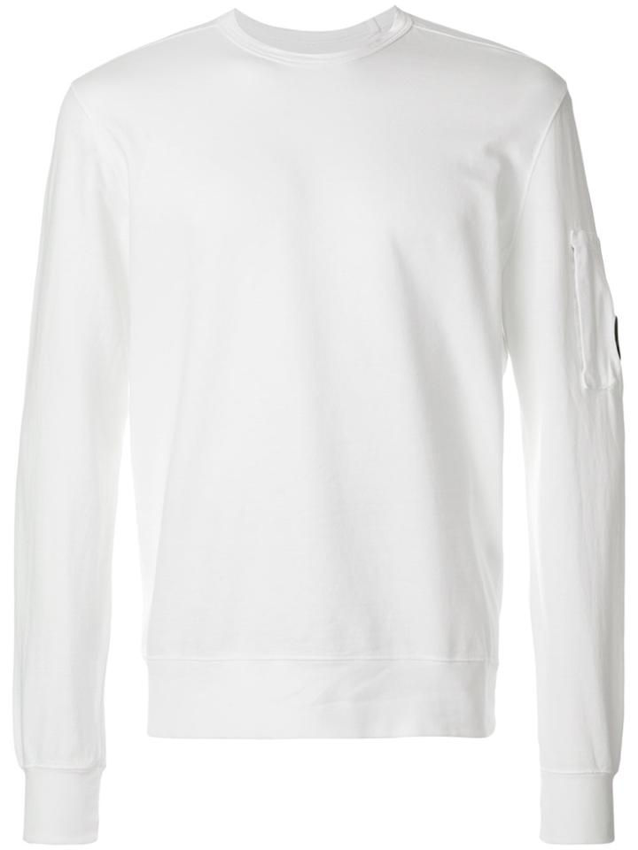 Cp Company Sleeve Pocket Top - White