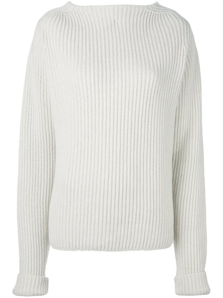 Forte Forte Ribbed Jumper, Women's, Size: 1, Nude/neutrals, Cashmere