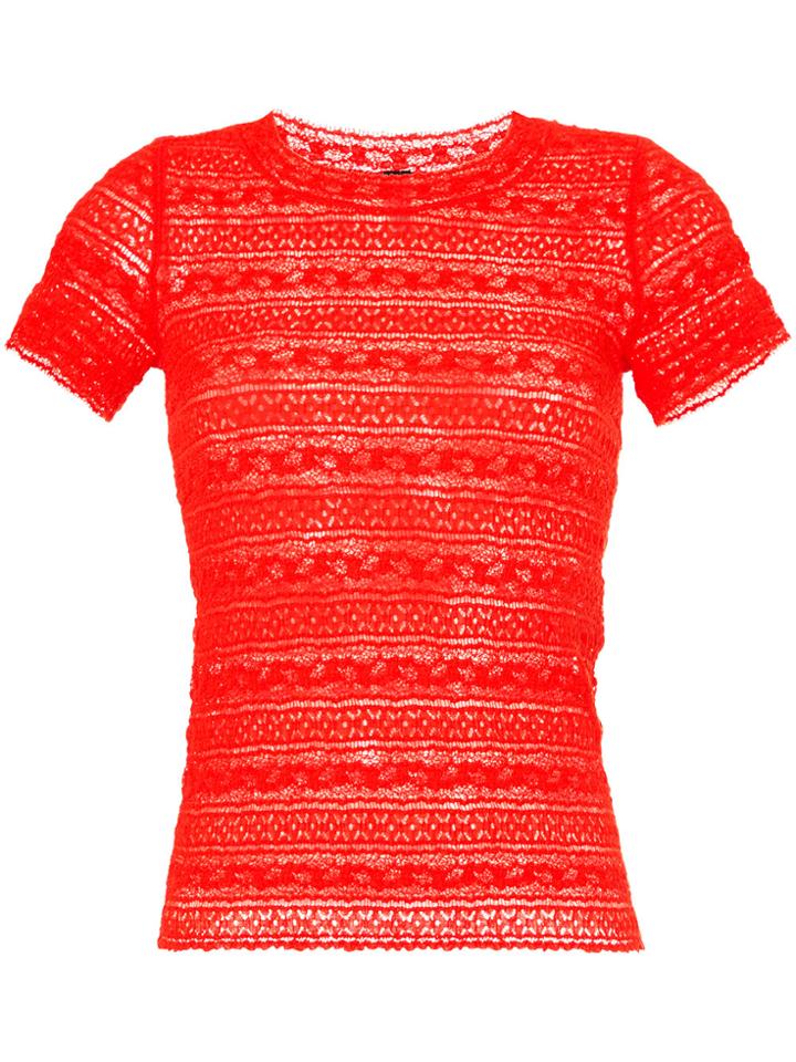 Marc Cain Embroidered Fitted T-shirt