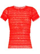 Marc Cain Embroidered Fitted T-shirt