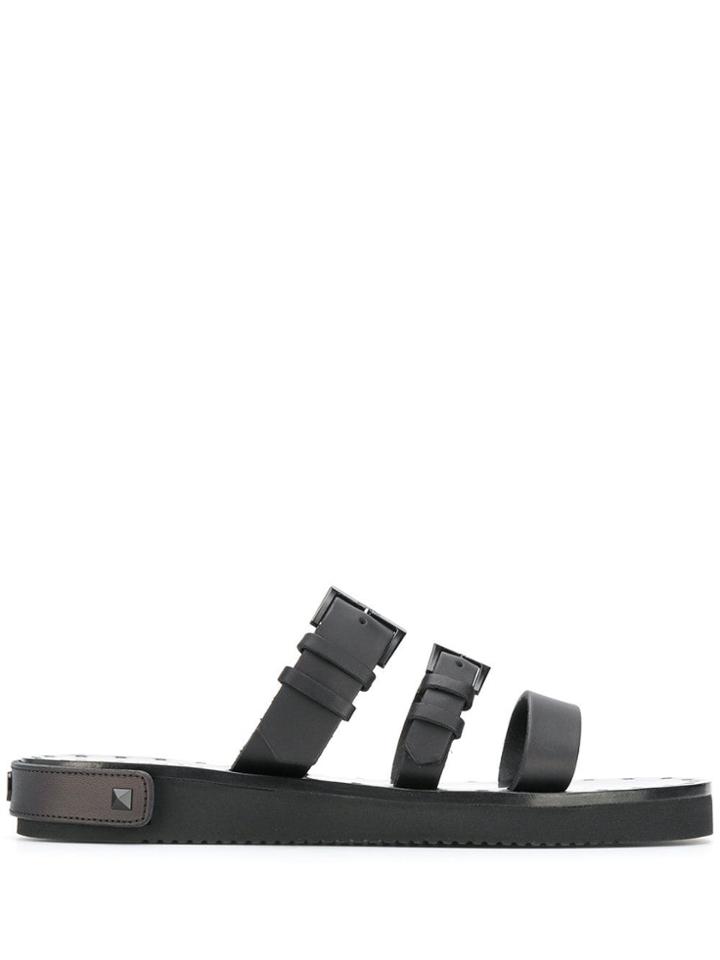 Valentino Valentino Garavani Buckle Sandals - Black