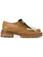 Marni Fringed Oxford Shoes - Brown