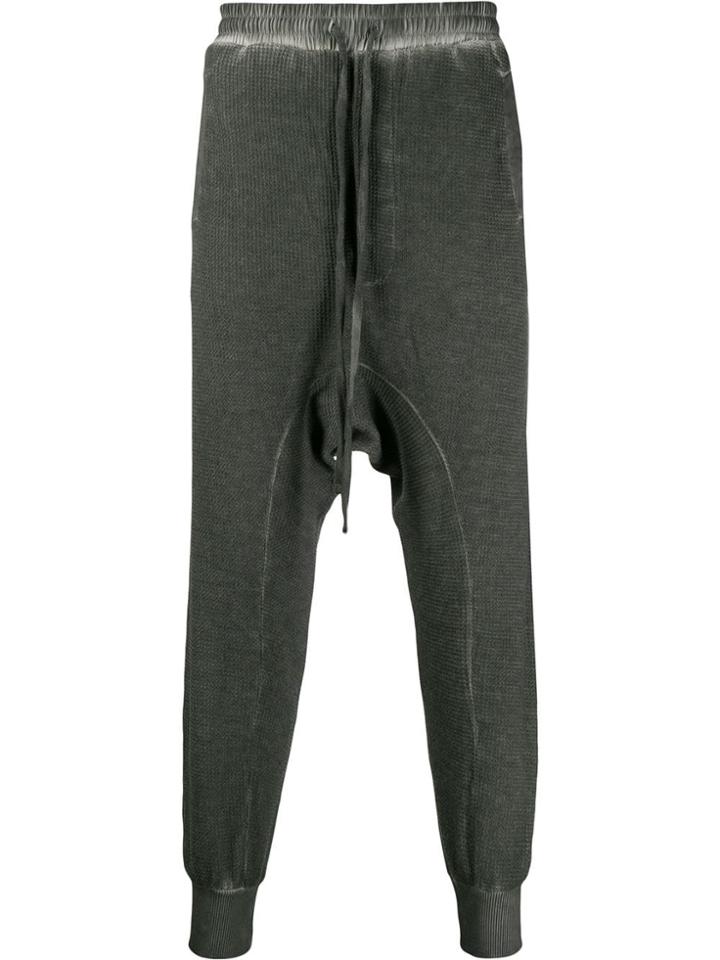 Thom Krom Drawstring Waist Trousers - Grey