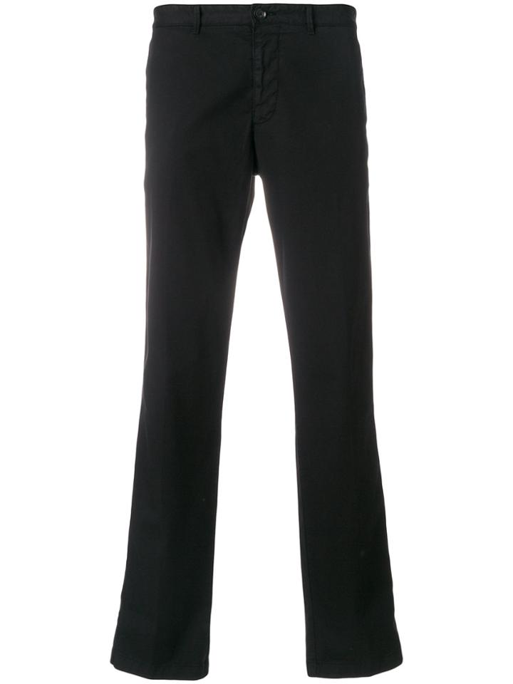 Boss Hugo Boss Regular Roll Up Trousers - Black