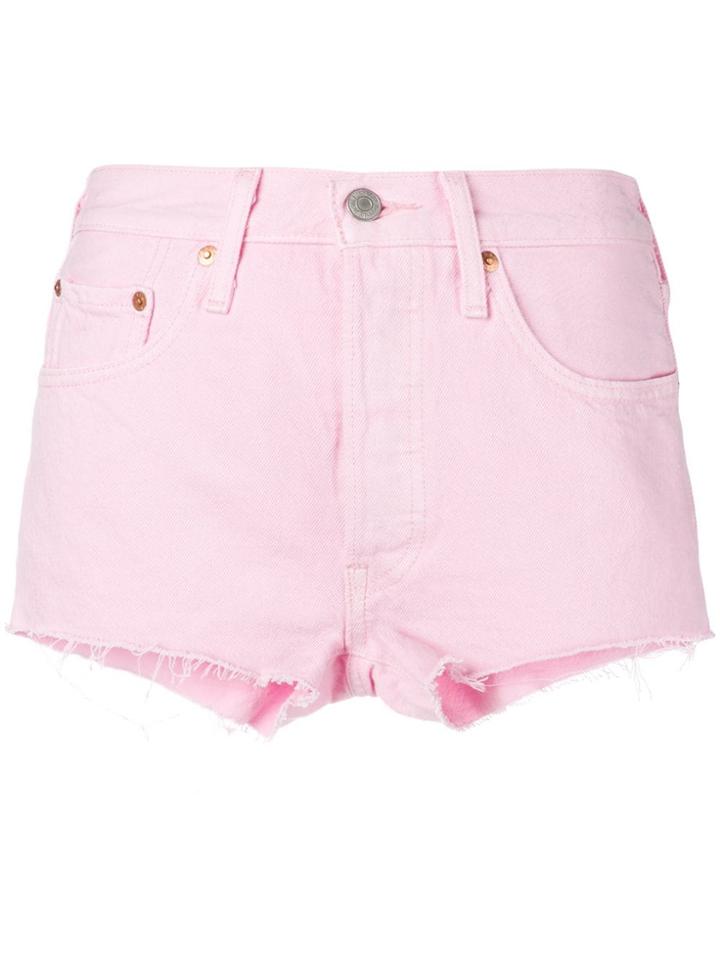 Levi's High-waisted Shorts - Pink