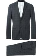 Dsquared2 Checked Suit, Men's, Size: 50, Grey, Cotton/polyester/viscose/virgin Wool