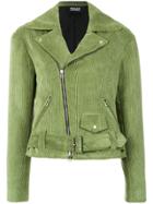 Reinaldo Lourenço Corduroy Biker Jacket - Green