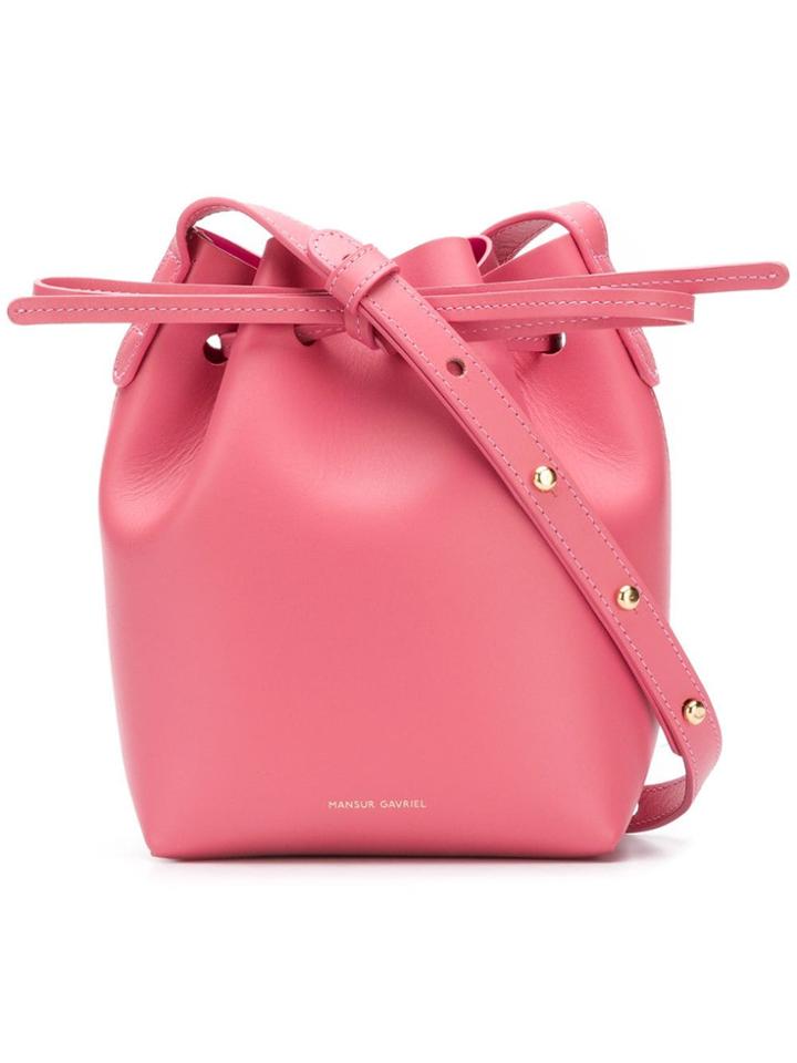 Mansur Gavriel Drawstring Bag - Pink
