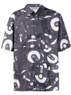 C2h4 Disposed Flashdrive Print Shirt - Grey
