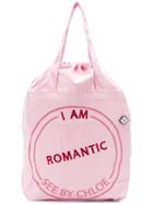 See By Chloé I Am Romantic Tote Bag - Pink & Purple