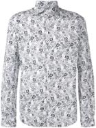 Sun 68 Floral Shirt - White