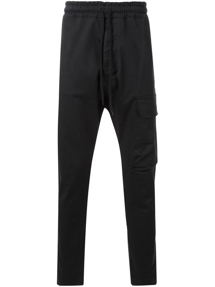 Bassike 'ambush' Track Pants, Men's, Size: Xl, Black, Cotton/elastodiene