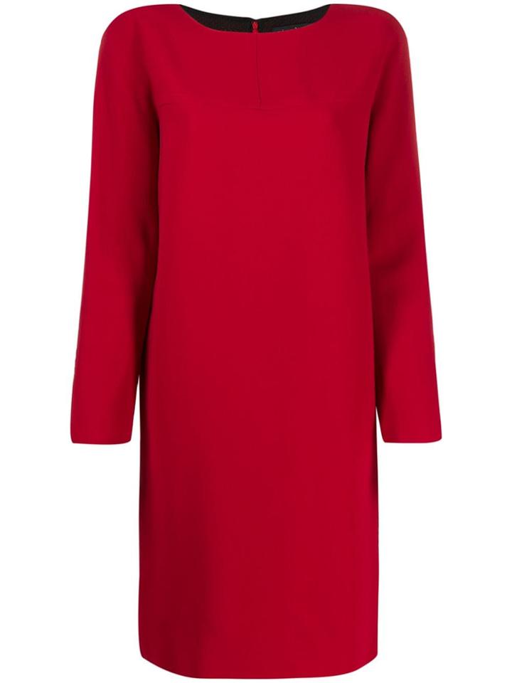 Gianluca Capannolo Midi Shift Dress - Red