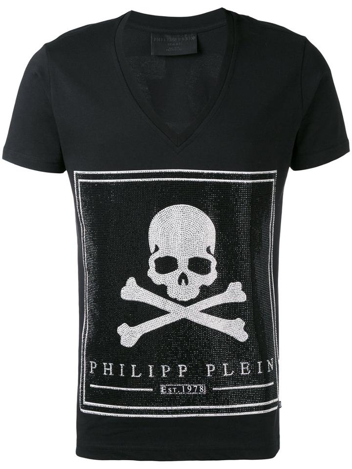 Philipp Plein - Much T-shirt - Men - Cotton - Xxl, Black, Cotton