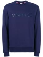 Moncler Logo Sweatshirt - Blue