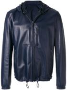 Prada Reversible Hooded Jacket - Blue