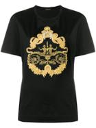 Versace Barocco Istante Print T-shirt - Black