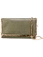 Stella Mccartney - Falabella Crossbody Bag - Women - Artificial Leather - One Size, Green, Artificial Leather