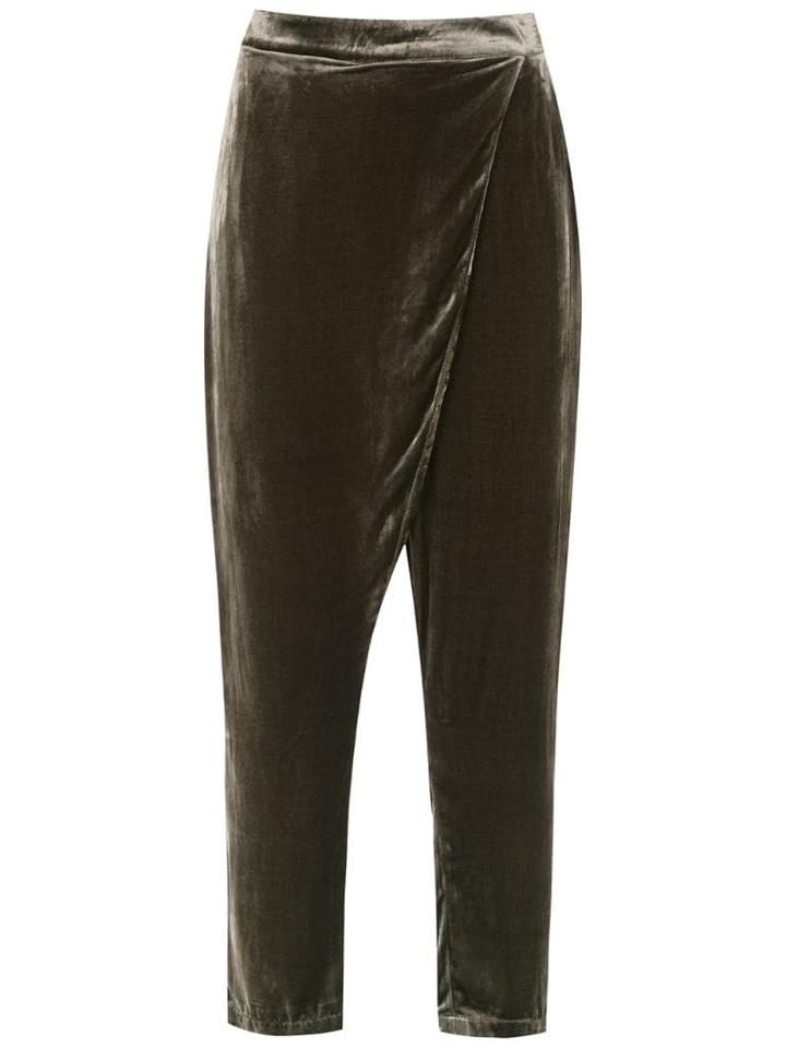 Uma Raquel Davidowicz Velvet Cleo Pants - Brown