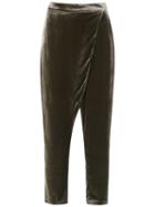 Uma Raquel Davidowicz Velvet Cleo Pants - Brown