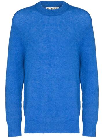 Loreak Mendian Bel Astro Knitted Jumper - Blue