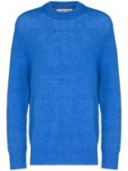 Loreak Mendian Bel Astro Knitted Jumper - Blue