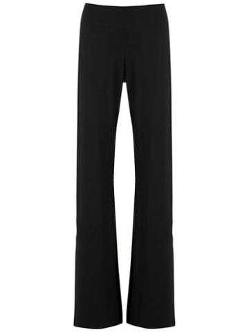 Lygia & Nanny Saira Radiosa Flared Trousers - Black