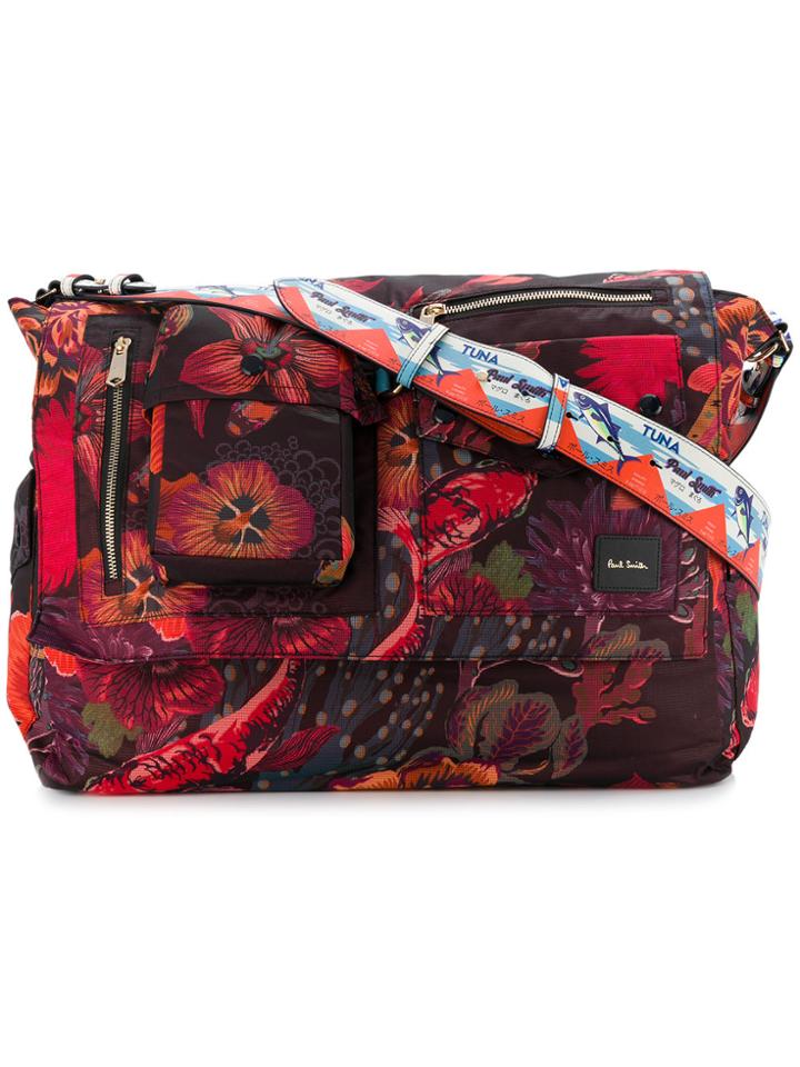 Paul Smith Oversized Messenger Bag - Multicolour