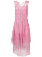 Stella Mccartney Eyelet-embellished Midi Dress - Pink