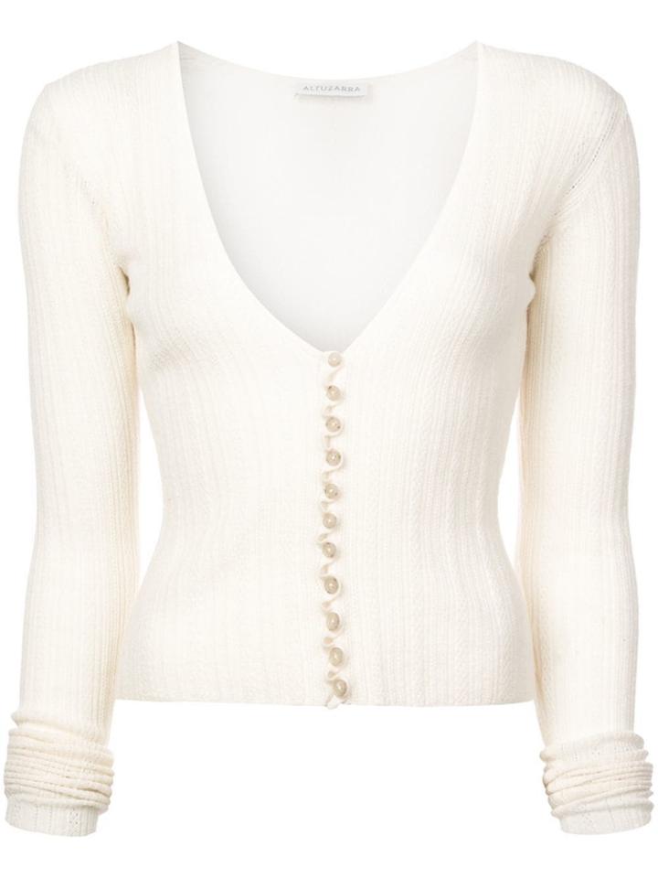 Altuzarra 'piazza' Knit Cardigan - White