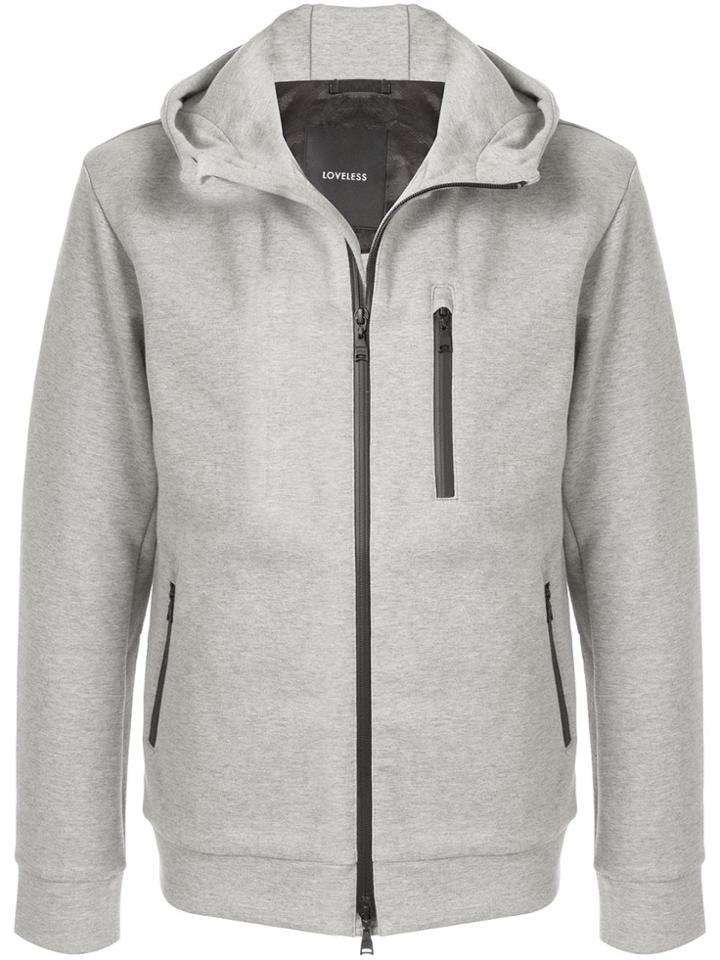 Loveless Long Sleeved Hoodie - Grey