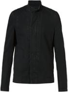 Julius Panelled Zip Jacket, Men's, Size: 3, Black, Cotton/polyurethane