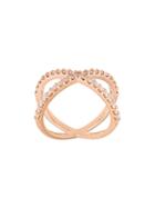 Alinka Katia Diamond Ring, Women's, Size: L, Metallic, Diamond/18kt Rose Gold