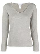 Fabiana Filippi V-neck Sweater - Grey
