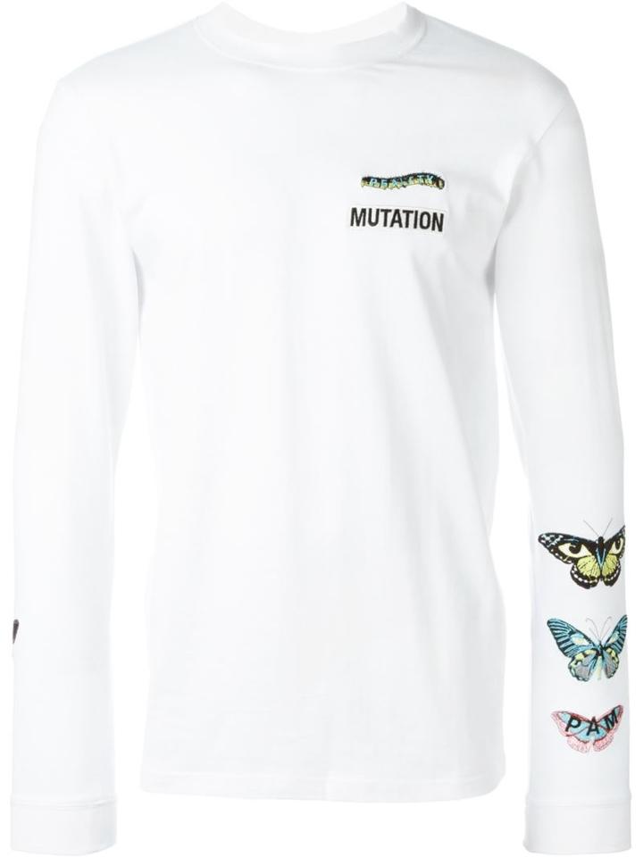Pam Perks And Mini 'transmutation' T-shirt, Men's, Size: Small, White, Cotton