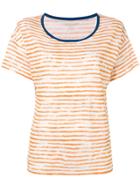 Majestic Filatures Painted Stripe T-shirt - Orange